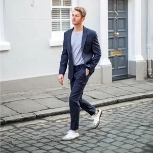 G. Brown | Shoes | G Brown Mens White Leather Wing Tip  display picture 3